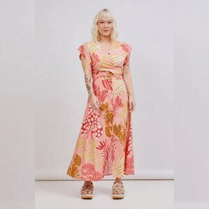 🦞🌸 FARM Rio Mixed Lobster Dress 🌸🦞 Sz Small New with Tags